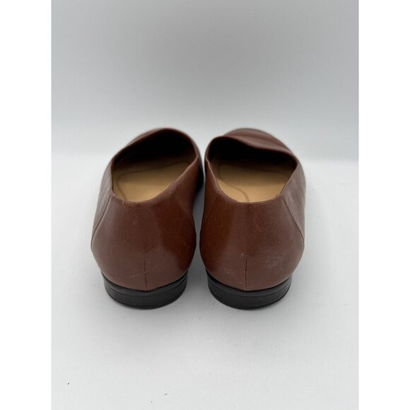 Trotters Womens Brown Leather Loafers Size 7.5 - Picture 3 of 8